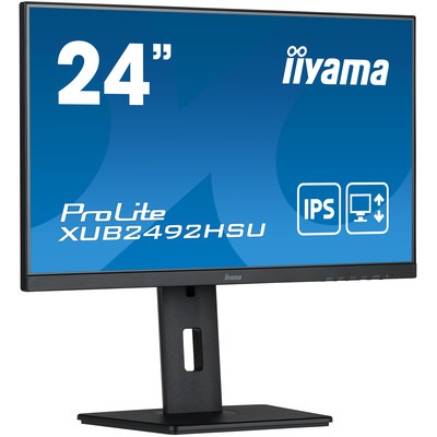 Product Monitor 24" Iiyama ProLite XUB2492HSU-B5 - LED - Full HD (1080p) base image