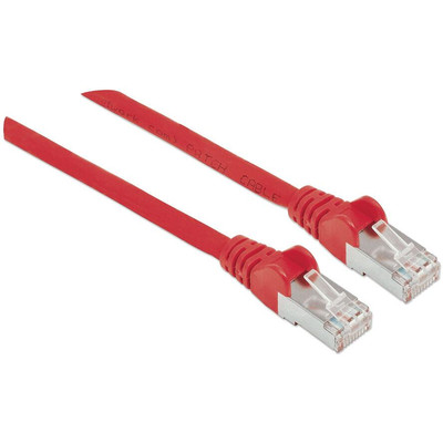 Product Καλώδιο Δικτύου Intellinet RJ45 S/FTP Cat6 copper LSOH 0,5m red base image