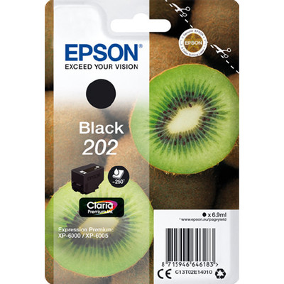 Product Μελάνι Epson black Claria Premium 202 T 02E1 base image