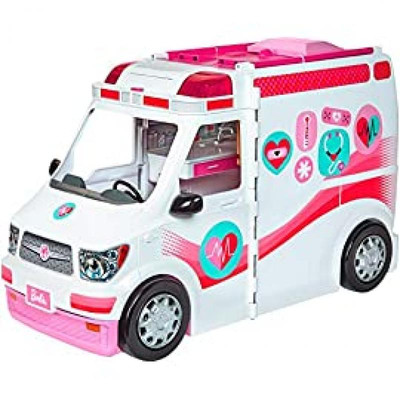 Product Όχημα για Κούκλες Mattel Barbie Ambulance Playset (FRM19) base image