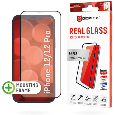 Product Screen Protector E.V.I. Displex REAL GLASS FULL COVER iPhone 12 Max, iPhone 12 Pro base image