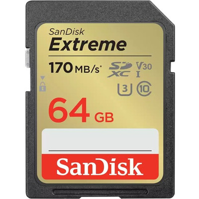 Product Κάρτα Μνήμης SDXC 64B SanDisk EXTREME base image