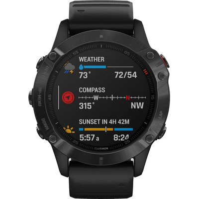 Product Smartwatch Garmin fenix 6 Pro black/black base image