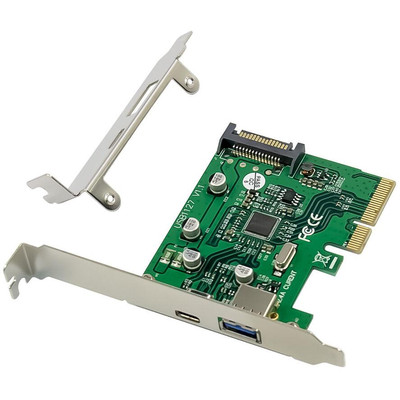 Product Κάρτα Δικτύου PCIe Conceptronic 2 Port 1xUSBC 1XUSBA USB 3.2 base image