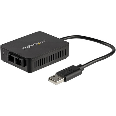 Product Fiber Optic Converter StarTech USB 2.0 base image