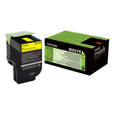 Product Toner Lexmark - Yellow - original base image