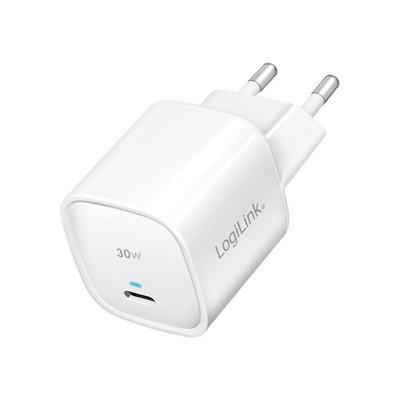 Product Φορτιστής Πρίζας Logilink USB 1 x USB-C-Port(PD),GaN,30W White base image