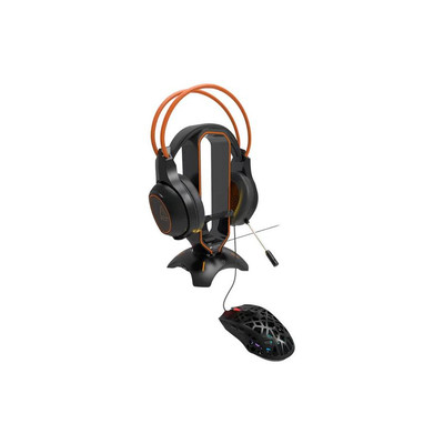 Product Βάση Ακουστικών Canyon Stand WH200 3-in-1 mouseBungee/2xUSB RGB black retail base image