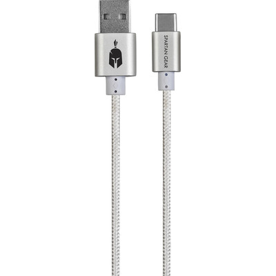 Product Καλώδιο USB Spartan Gear - Double Sided (Type C) (2m - Compatible with Playstation 5, Xbox Series X/S, tablet, mobile) (colour: White) base image