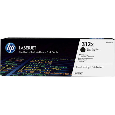 Product Toner HP 312X black 2er pack CF380XD doublepack base image