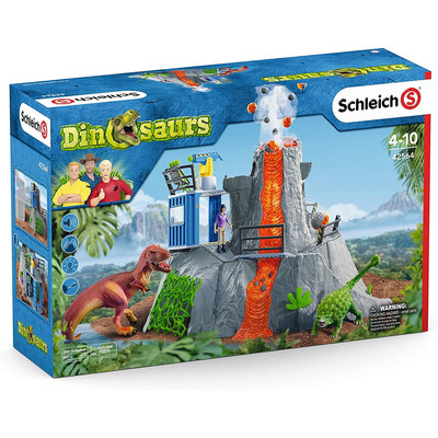 Product Μινιατούρα Schleich Dinosaurs 42564 The Large Volcano Expedition base image