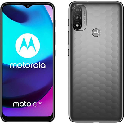 Product Smartphone Motorola Moto E20 grey base image