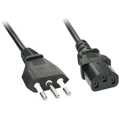 Product Καλώδιο Τροφοδοσίας Lindy IEC-Italy IEC320 C1 2m base image