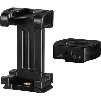 Product Αντάπτορας Κινητού για Τρίποδο Hama Pro II 9,5cm with Bluetooth RC base image