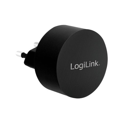 Product Φορτιστής Πρίζας LogiLinK USB 2port,10.5W,Fast Charging black base image