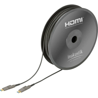 Product Καλώδιο HDMI Inakustik Profi 2.0 LWL micro HDMI + Adapter 30m base image