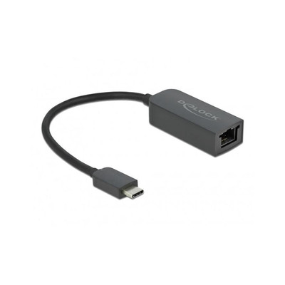 Product Αντάπτορας Δικτύου USB Delock Typ-C male to 2,5 Gigabit LAN compact base image