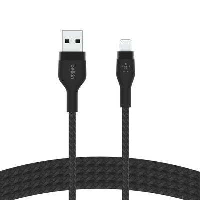 Product Καλώδιο USB Belkin Flex Lightning/USB-A 2m black CAA010bt2MBK base image