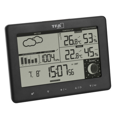 Product Μετεωρολογικός Σταθμός TFA 35.1158.01 ELEMENTS Wireless base image