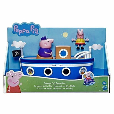 Product Μινιατούρα Hasbro Peppa Pig: Peppas Adventures - Grandpa Pigs Cabin Boat (F3631) base image