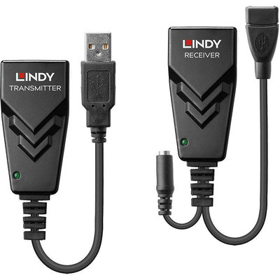Product USB Extender Lindy 100m 2.0 Cat.5 base image