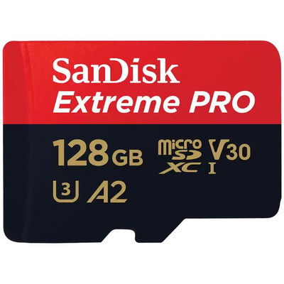 Product Κάρτα Μνήμης MicroSD 128GB SanDisk Extreme Pro SDXC inkl. Adapt base image