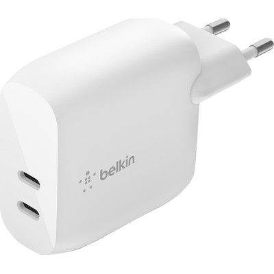 Product Φορτιστής Πρίζας Belkin 40W USB-C PowerDelivery, 2x20W WCB006vfWH base image