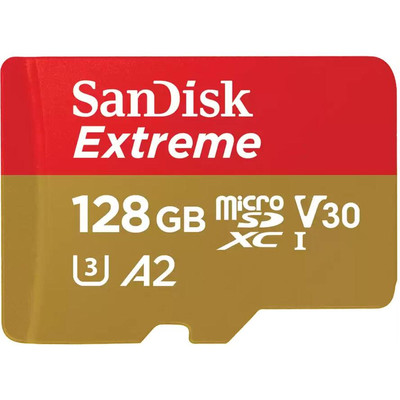 Product Κάρτα Μνήμης MicroSD 128GB SanDisk Extreme SDXC inkl. Adapter base image