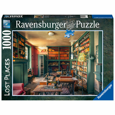 Product Παζλ Ravensburger 1000 Pieces Lost Places Mysterious Castle Library base image