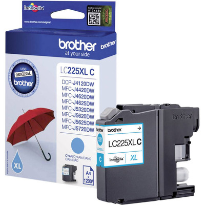 Product Μελάνι Brother LC225XLC - cyan - original base image