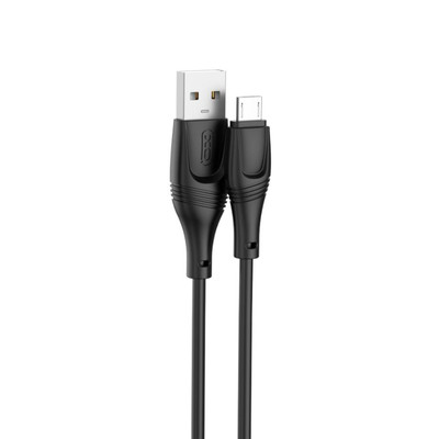 Product Καλώδιο USB XO NB238 Φόρτισης + Data Micro L=3M Zeus Series Μαύρο base image