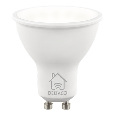 Product Λάμπα LED Deltaco 5W GU10 470lm 2700K-6500K dimmable SH-LGU10W base image