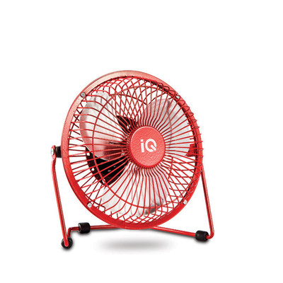 Product Επιτραπέζιος Μεταλλικός Ανεμιστήρας IQ 15εκ. Vf-15usb 4.5w Red base image
