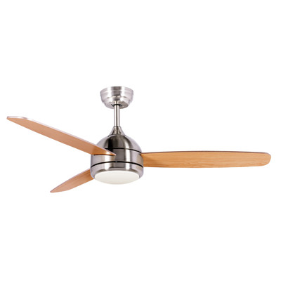 Product Ανεμιστήρας Οροφής IQ Cf-4812 Satin Nickel 48" Με Led Φως Και Τηλεχειριστήριο 85w base image