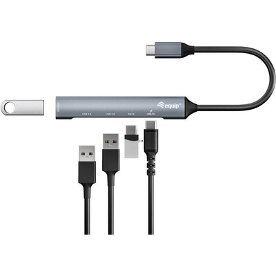 Product USB Hub Equip 5-Port 3.1/C->1x3.0/2x2.0/1x3.0C/PD base image