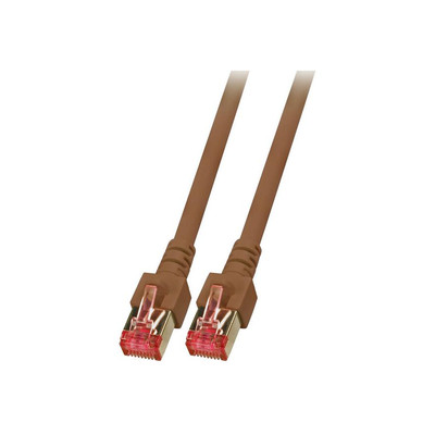 Product Καλώδιο Δικτύου EFB RJ45 S/FTP, Cat.6, LSZH, 3m, brown base image