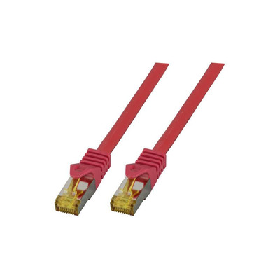 Product Καλώδιο Δικτύου EFB RJ45 S/FTP,Cat.6A,LSZH,Cat.7,0,25m,red base image