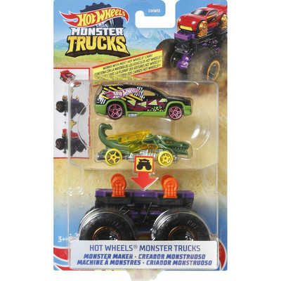 Product Αυτοκινητάκι Mattel Hot Wheels Monster Trucks: Monster Maker (HDV02) base image