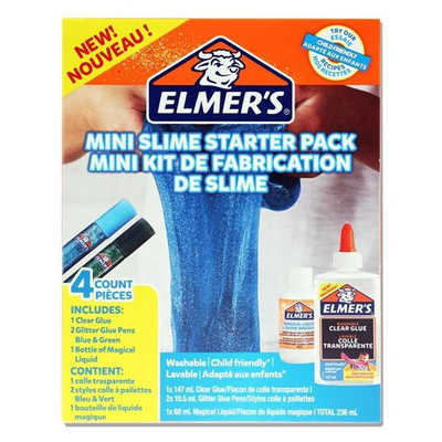 Product Παιδικές Χειροτεχνίες Elmer's EVERYDAY Mini Slime Kit green & Blue base image