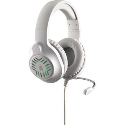 Product Headset Spartan Gear - Medusa Wired (Compatible with PC,PS4,PS5.XBOX1,XBOX series x/s,Switch) White/Grey base image