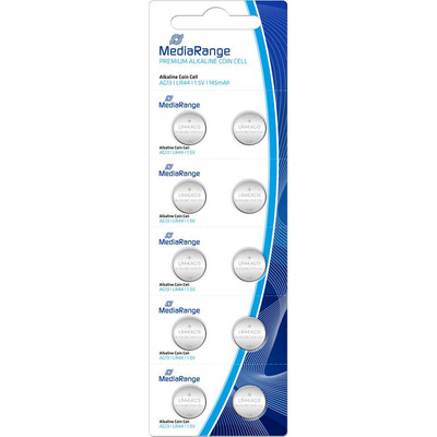 Product Μπαταρίες Ρολογιών MediaRange Blister LR 44 1,5 10pcs Pack base image