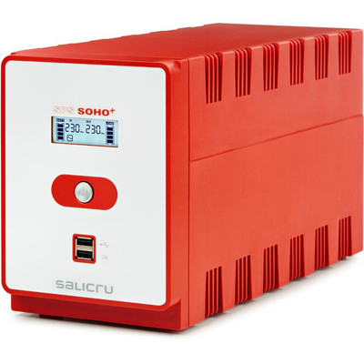 Product UPS Salicru SPS 1600 SOHO+,LineInt,1600VA/960W,USB,LCD,Schuk base image