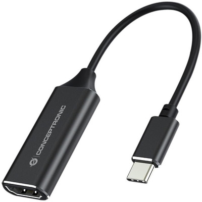 Product Αντάπτορας USB Conceptronic USB-C -> HDMI 4K30Hz 0.15m sw base image