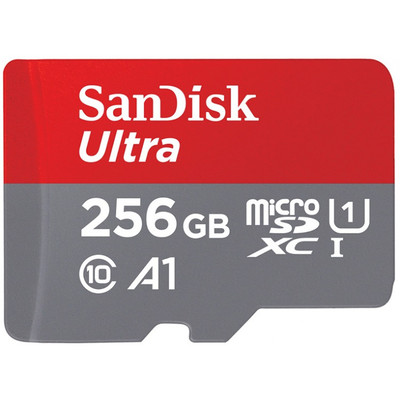Product Κάρτα Μνήμης MicroSD 256GB SanDisk ULTRA MICROSDXC +SD base image