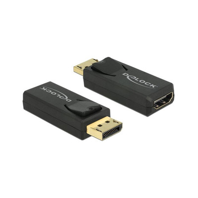 Product Αντάπτορας DisplayPort Deloc -> HDMI M/F 4K Passiv black base image