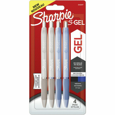Product Στυλό 2x2 Sharpie S-Gel Frost Blue + Pearl White 0,7 mm blue + black base image