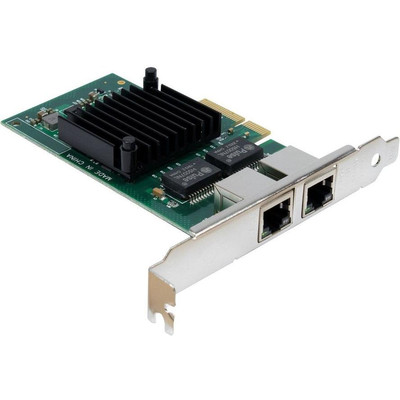 Product Κάρτα Δικτύου PCIe Inter-Tech Gigabit Argus ST-727 x4 v2.0 Dual retail base image