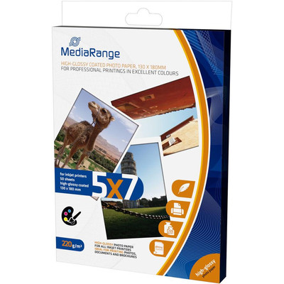 Product Φωτογραφικό Χαρτί MediaRange hochglossy 13x18cm 220g 50 sheets base image