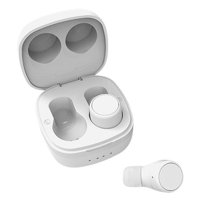 Product Bluetooth Handsfree Ακουστικά Streetz True Wireless in-ear dual Λευκό TWS-109 base image