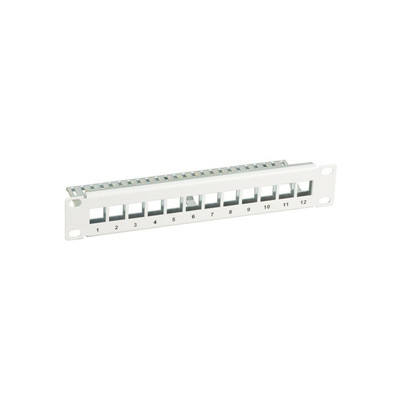 Product Patch Panel Για Καμπίνα Δικτύου EFB 10" 1U for 12 x Keystone, black base image